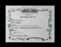 East End Back Yard gift certificate 202//158